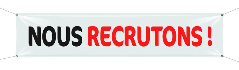 Nous recrutons  !